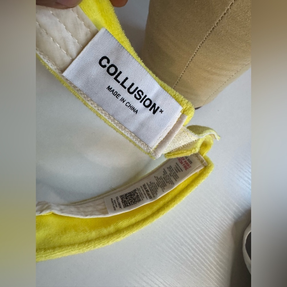 COLLUSION visor in yellow - Picture 5 of 6